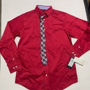 3 for $20 Tommy Hilfiger Red Dress Shirt with Tie